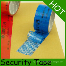 Tamper Proof Security Packaging Cinta vacía para protección de embalaje